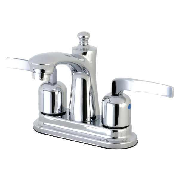 Kingston FB7621EFL 4-Inch Centerset Bathroom Faucet with Retail Pop-Up FB7621EFL